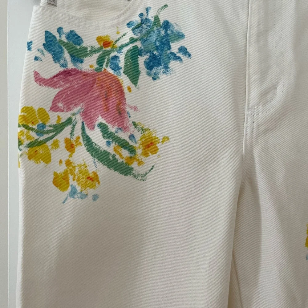 Vintage Ralph Lauren Floral Jeans - Picture 5 of 8